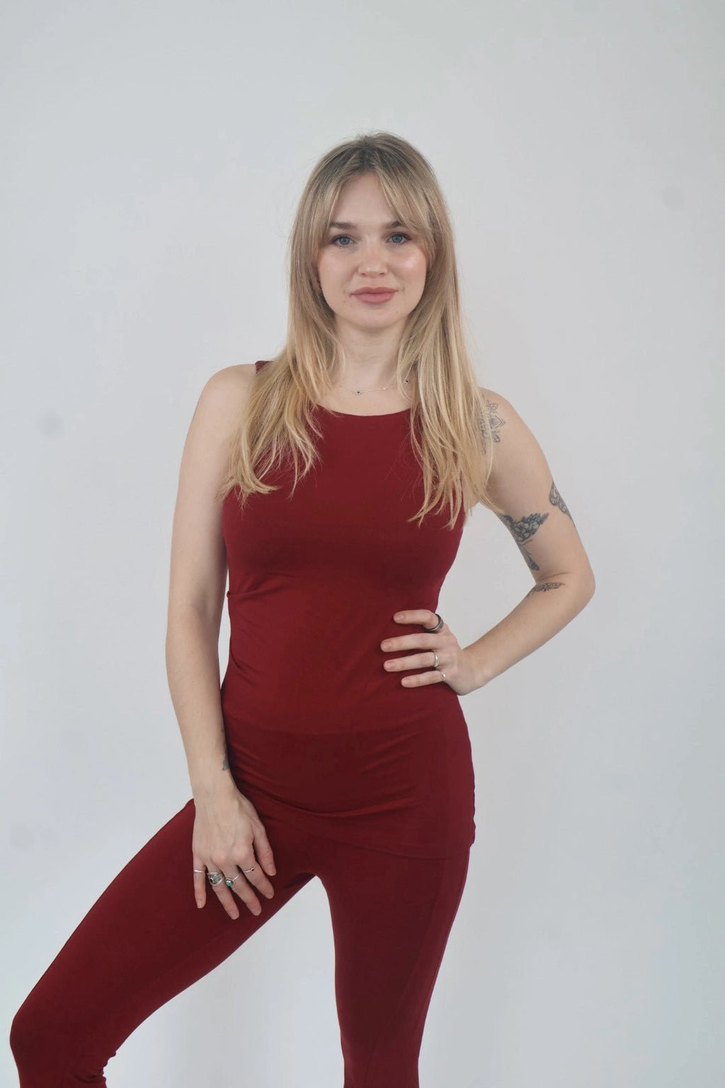 The Ahimsa Top | Bamboo Asymmetric Boat Neck Top - Willoma